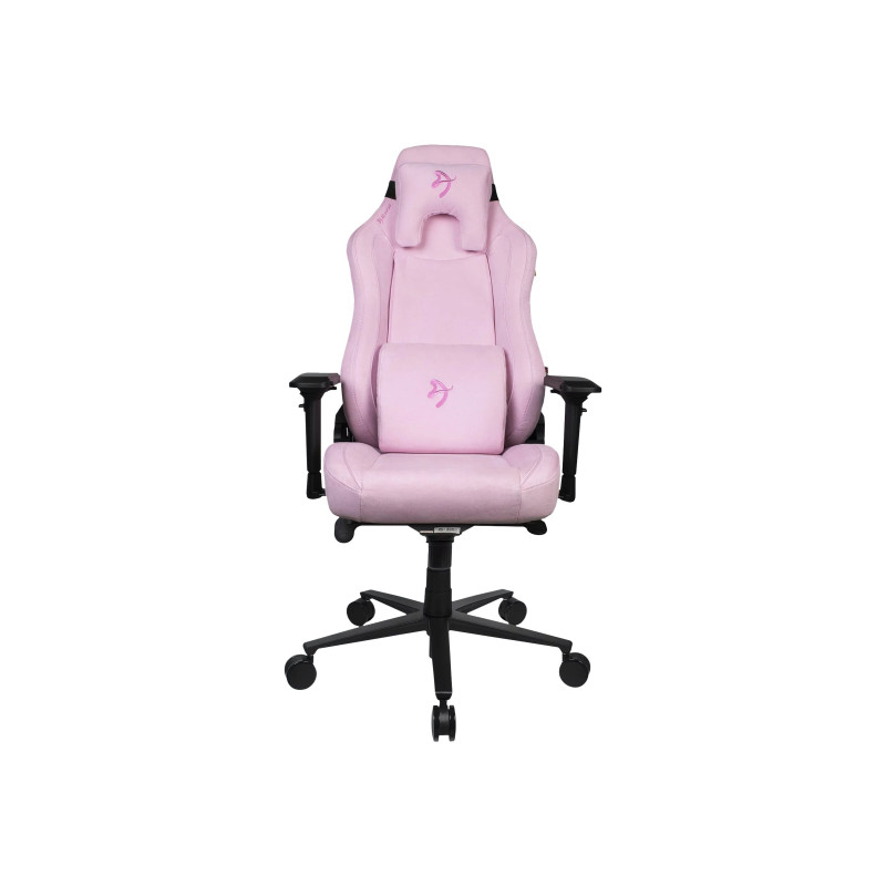 Arozzi Fabric Gaming Chair Vernazza Supersoft Pink