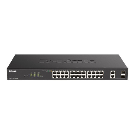 D-Link | DGS-1100 Series Gigabit Smart Managed Switches | DGS-1100-26MPV2 | Managed L2 | Desktop/Rackmountable