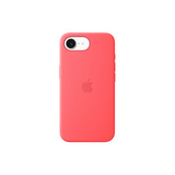 Apple iPhone 17e Silicone Case with MagSafe Bright Guava | Apple