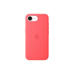 Apple iPhone 17e Silicone Case with MagSafe Bright Guava | Apple