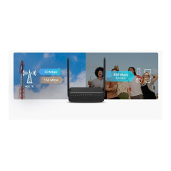Mercusys MB113-4G | Wireless 4G LTE Portable Router | 802.11n | Ethernet LAN (RJ-45) ports 2 | 300 Mbit/s | Mesh Support No | MU