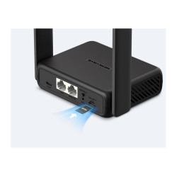 Mercusys MB113-4G | Wireless 4G LTE Portable Router | 802.11n | Ethernet LAN (RJ-45) ports 2 | 300 Mbit/s | Mesh Support No | MU