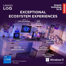 Lenovo LOQ 17IRX10 | Luna Grey | 17.3 " | IPS | FHD | 1920 x 1080 pixels | Anti-glare | Intel Core i7 | i7-13650HX | 16 GB | SOD