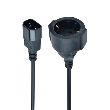 Cablexpert | Power adapter cord | PC-SFC14M-01 | 0.15 m