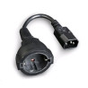 Cablexpert | Power adapter cord | PC-SFC14M-01 | 0.15 m