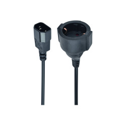 Cablexpert | Power adapter cord | PC-SFC14M-01 | 0.15 m