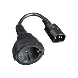 Cablexpert | Power adapter cord | PC-SFC14M-01 | 0.15 m