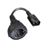 Cablexpert | Power adapter cord | PC-SFC14M-01 | 0.15 m