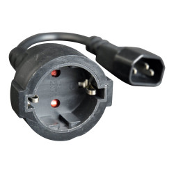 Cablexpert | Power adapter cord | PC-SFC14M-01 | 0.15 m