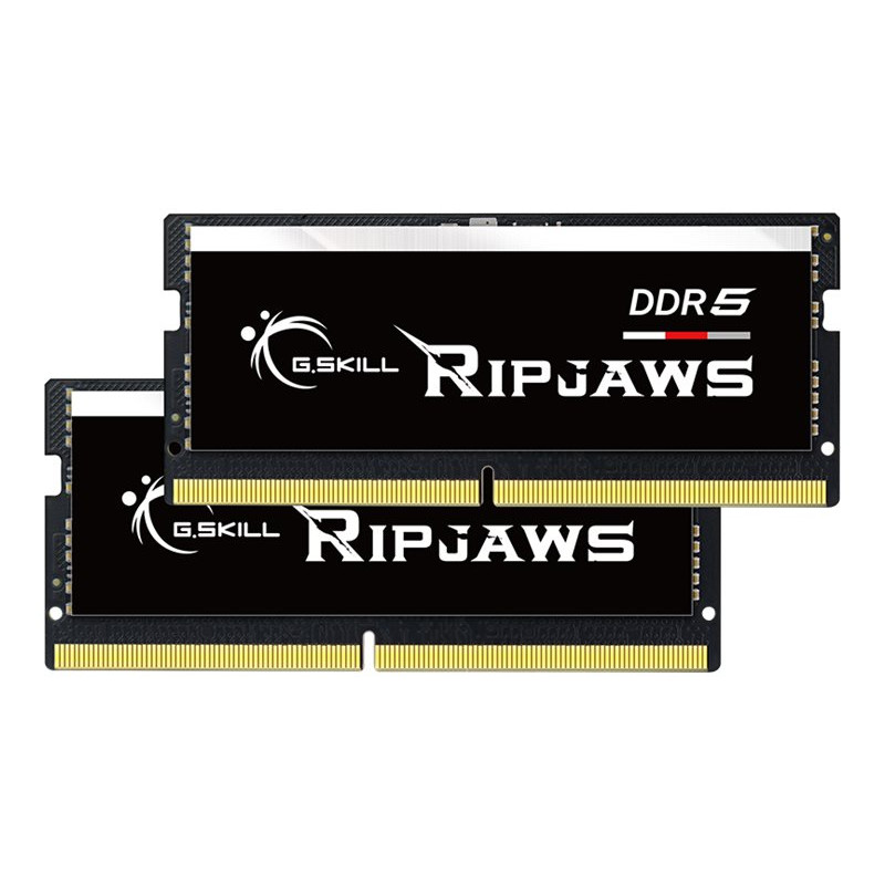 G.Skill Ripjaws laptop memory, SODIMM, DDR5, 32 GB, 4800 MHz, CL34 (F5-4800S3434A16GX2-RS) | G.Skill