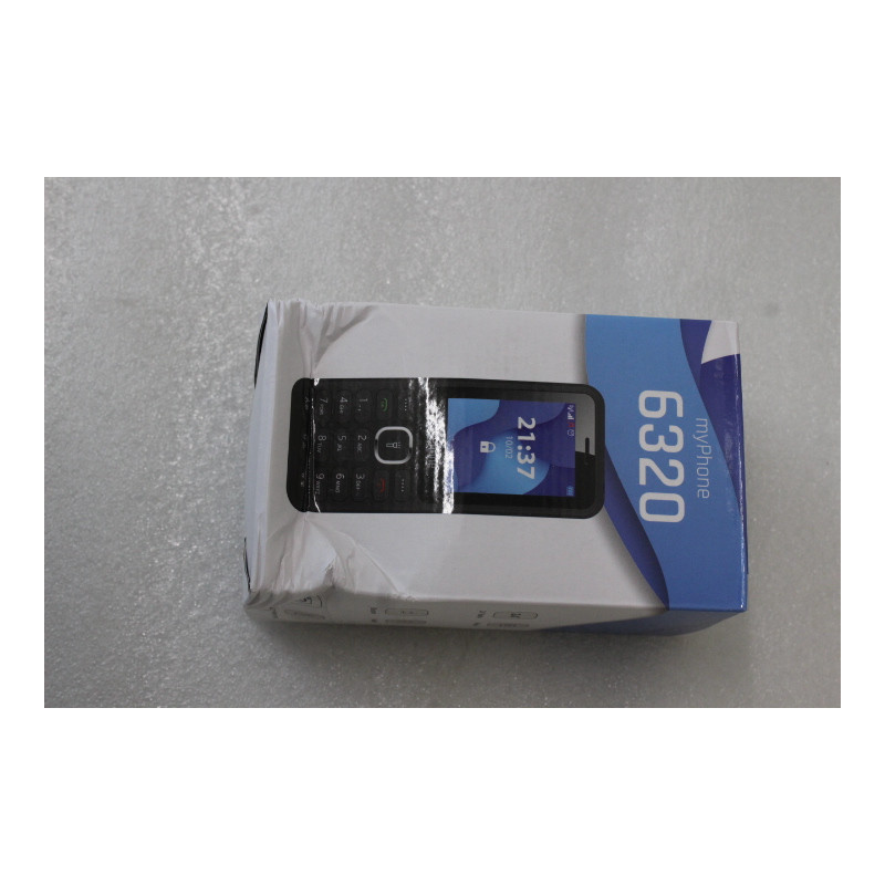SALE OUT. myPhone 6320 (Black) Dual SIM 2.4" TFT 240x320/32MB/microSD/2G | myPhone 6320 | Black | 2.4 " | TFT | 32 MB | 32 MB | 