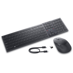 Dell | Premier Collaboration KM900 | Keyboard and Mouse Set | Wireless | Mouse included | Bluetooth | Wireless connection | Lith