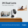 TP-LINK Tapo C245D | Dual Lens Pan/Tilt Security Camera | Dome | 3 MP | 3.1mm/F1.6 | MicroSD Card up to 512 GB