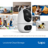 TP-LINK Tapo C245D | Dual Lens Pan/Tilt Security Camera | Dome | 3 MP | 3.1mm/F1.6 | MicroSD Card up to 512 GB