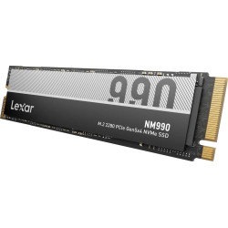 Lexar SSD | NM990 | 2000 GB | SSD form factor M.2 2280 | Solid-state drive interface PCIe Gen 5x4 | Read speed 14000 MB/s | Writ