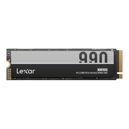 Lexar SSD | NM990 | 4000 GB | SSD form factor M.2 2280 | Solid-state drive interface PCIe Gen 5x4 | Read speed 14000 MB/s | Writ