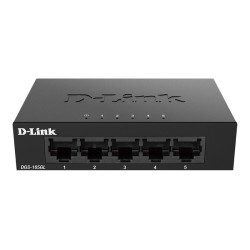 D-Link | Ethernet Switch | DGS-105GL/E | Unmanaged | Desktop | Gigabit Ethernet (copper) ports quantity 5
