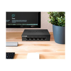 D-Link | Ethernet Switch | DGS-105GL/E | Unmanaged | Desktop | Gigabit Ethernet (copper) ports quantity 5