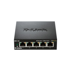 D-Link | Ethernet Switch | DGS-105/E | Unmanaged | Desktop | Gigabit Ethernet (copper) ports quantity 5