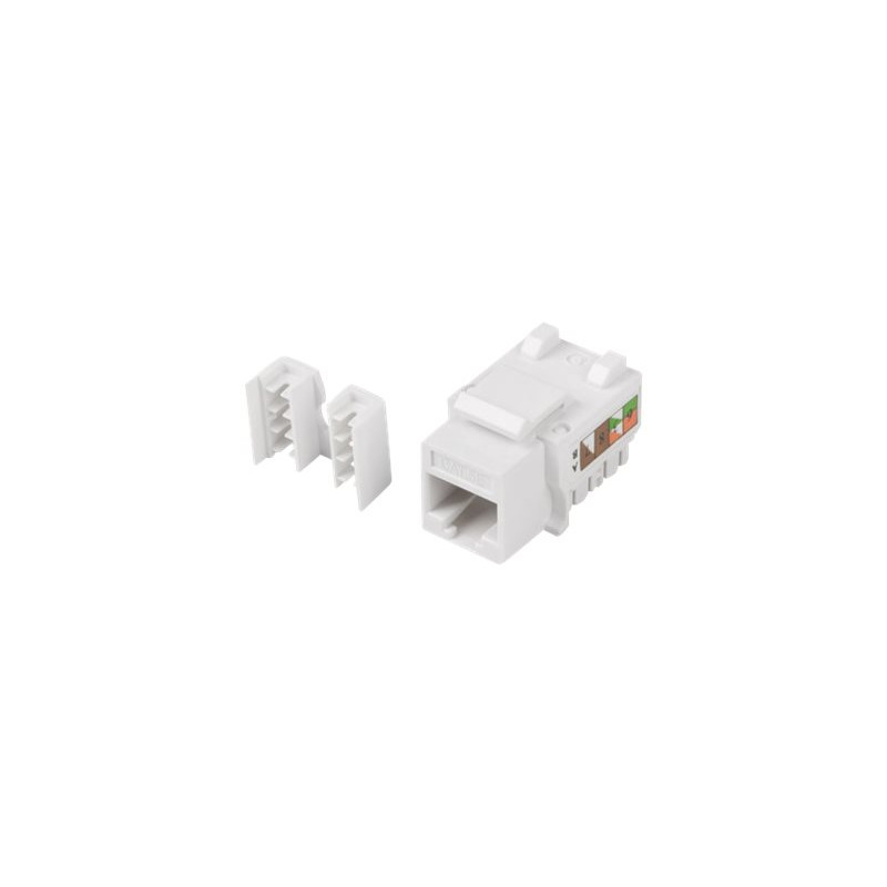 Lanberg | Keystone Module RJ45 to LSA CAT.5E, UTP | KSU5-1090 | White
