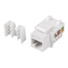 Lanberg | Keystone Module RJ45 to LSA CAT.5E, UTP | KSU5-1090 | White