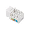 Lanberg | Keystone Module RJ45 to LSA CAT.5E, UTP | KSU5-1090 | White