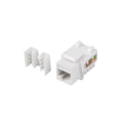 Lanberg | Keystone Module RJ45 to LSA CAT.6, UTP | KSU6-1090 | White