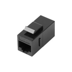 Lanberg | Feed-Through Keystone Connector RJ45 to RJ45 CAT.5E UTP | KSU5-3000