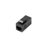Lanberg | Feed-Through Keystone Connector RJ45 to RJ45 CAT.5E UTP | KSU5-3000