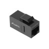 Lanberg | Feed-Through Keystone Connector RJ45 to RJ45 CAT.5E UTP | KSU5-3000
