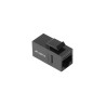 Lanberg | Feed-Through Keystone Connector RJ45 to RJ45 CAT.5E UTP | KSU5-3000