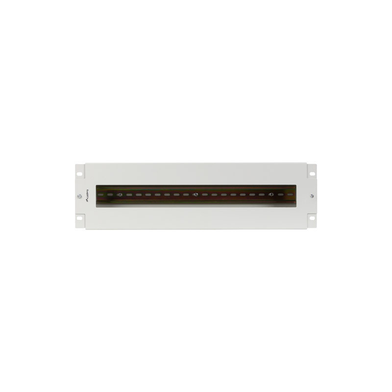 Lanberg 19" 3U Voltage Distrubution Panel with Din Rail TS-35 | Grey