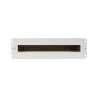 Lanberg 19" 3U Voltage Distrubution Panel with Din Rail TS-35 | Grey
