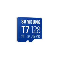Samsung MicroSD card | T7 | 128 GB | microSDXC | Flash memory class U3, V30, A2