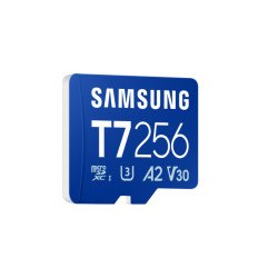 Samsung MicroSD card | T7 | 256 GB | microSDXC | Flash memory class U3, V30, A2