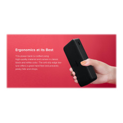 Xiaomi | Redmi Fast Charge Power Bank | 20000 mAh | Black