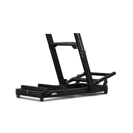 Next Level Racing Aluminium Simulator Cockpit, Wheel Plate Edition | GTElite Lite | Black