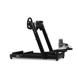 Next Level Racing Aluminium Simulator Cockpit, Wheel Plate Edition | GTElite Lite | Black