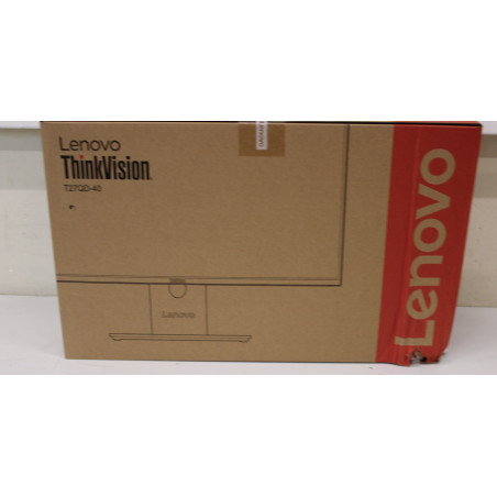 Lenovo SALE OUT. | ThinkVision | T27QD-40 | 27 " | IPS | 16:9 | 120 Hz | 4 ms | 2560 x 1440 pixels | 350 cd/m | HDMI ports quant