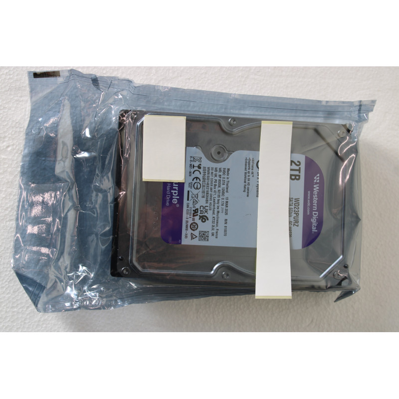 SALE OUT. Western Digital Purple 2TB WD23PURZ 3.5" 64MB SATAIII | Western Digital REFURBISHED