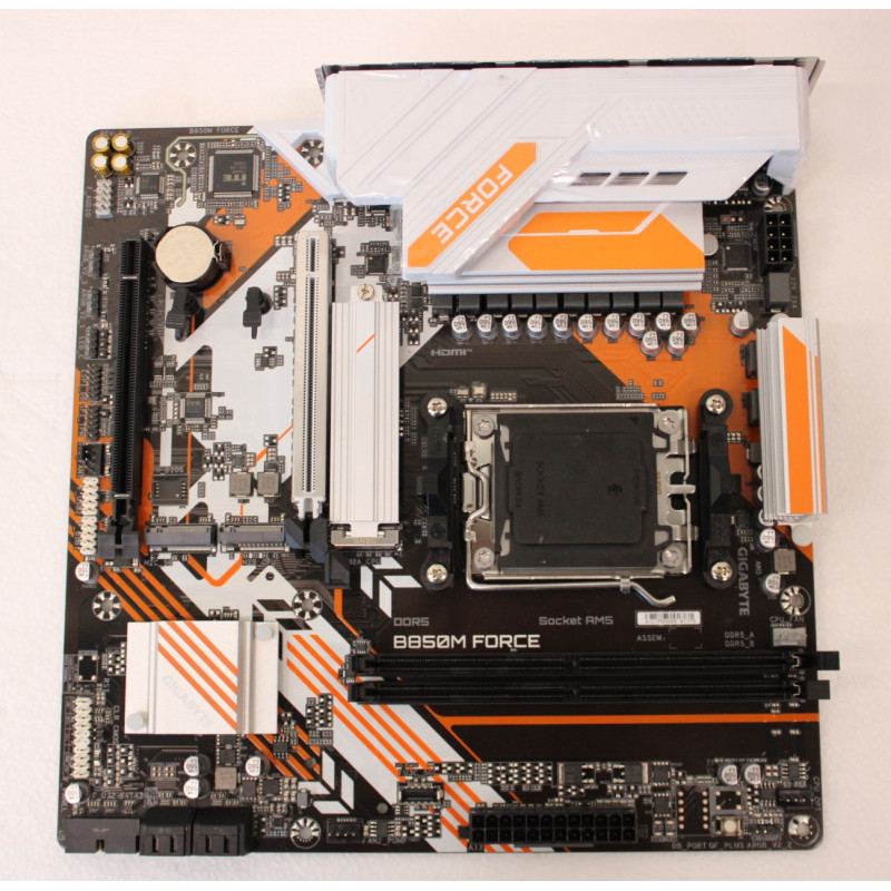 SALE OUT. | Gigabyte B850M FORCE (rev. 1.0) | Processor family AMD | Processor socket AM5 | DDR5 | Supported hard disk drive int