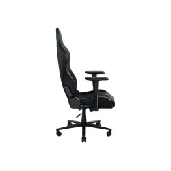 Razer Ergonomic Gaming Chair Enki X EPU Synthetic Leather Steel High density Polyurethane Moulded Foam | Black/Green