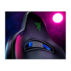 Razer Ergonomic Gaming Chair Enki X EPU Synthetic Leather Steel High density Polyurethane Moulded Foam | Black/Green
