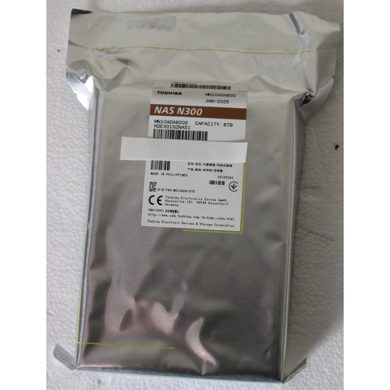 SALE OUT. Toshiba MN10ADA600S N300 NAS 3.5 6 TB | Toshiba REFURBISHED