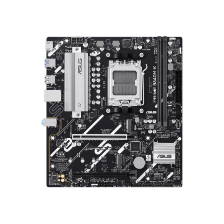 Asus PRIME B840M-K | Processor family AMD | Processor socket AM5 | DDR5 | Supported hard disk drive interfaces SATA, M.2 | Numbe