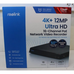 SALE OUT. Reolink NVS16 16-Channel PoE NVR for 24/7 Continuous Recording | Reolink PoE NVR for 24/7 Continuous Recording | NVS16