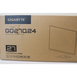 Gigabyte SALE OUT. | GO27Q24 | 27 " | QD-OLED | QHD | 240 Hz | 0.03 ms | 2560 x 1440 pixels | 400 cd/m | HDMI ports quantity 2 |
