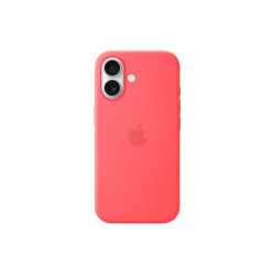 Apple iPhone 17 Silicone Case with MagSafe Bright Guava | Apple