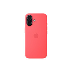 Apple iPhone 17 Silicone Case with MagSafe Bright Guava | Apple
