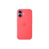 Apple iPhone 17 Silicone Case with MagSafe Bright Guava | Apple